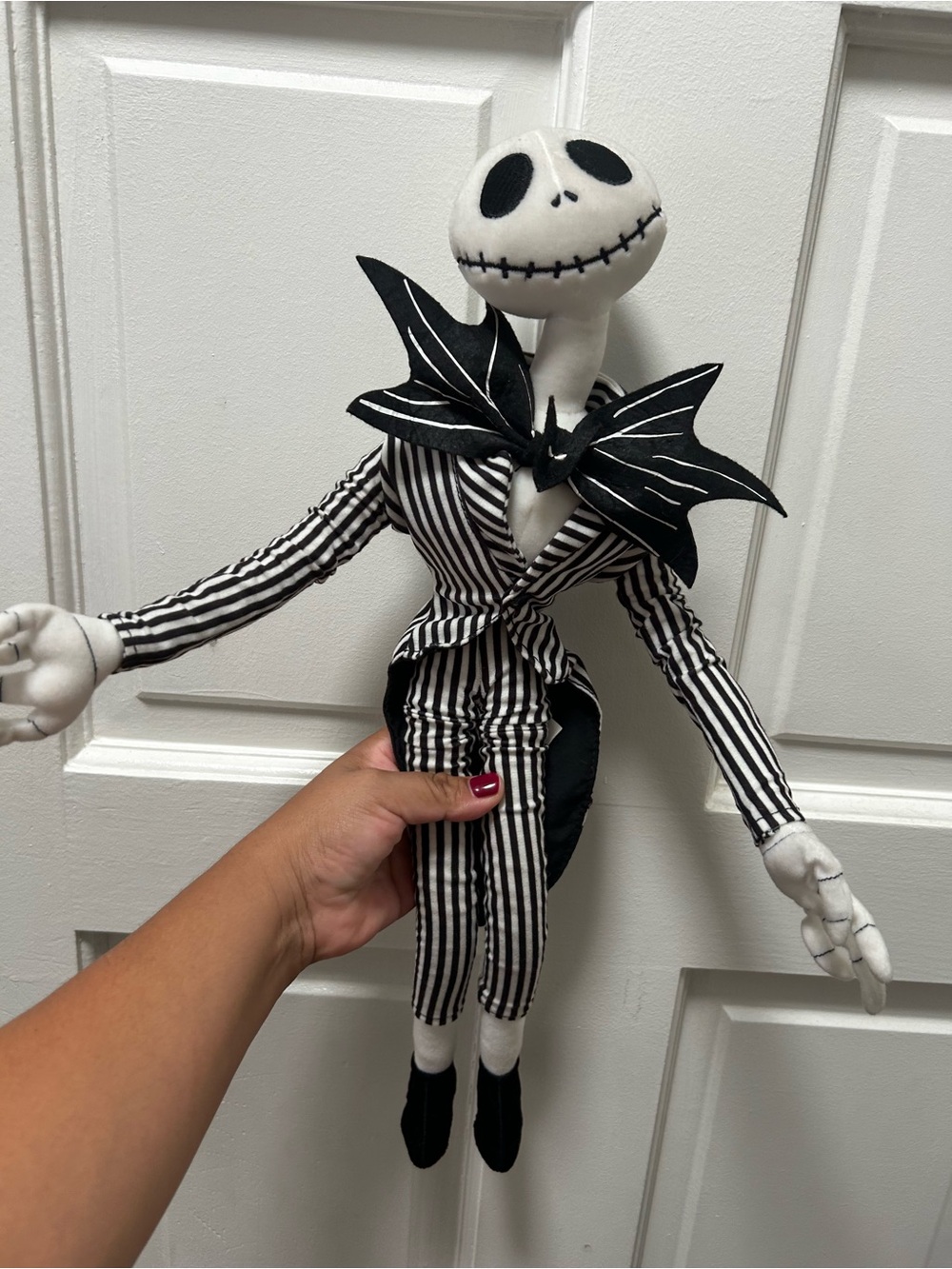 Nightmare Before Christmas Jack Skellington 19" Poseable Plush Doll Disney Parks